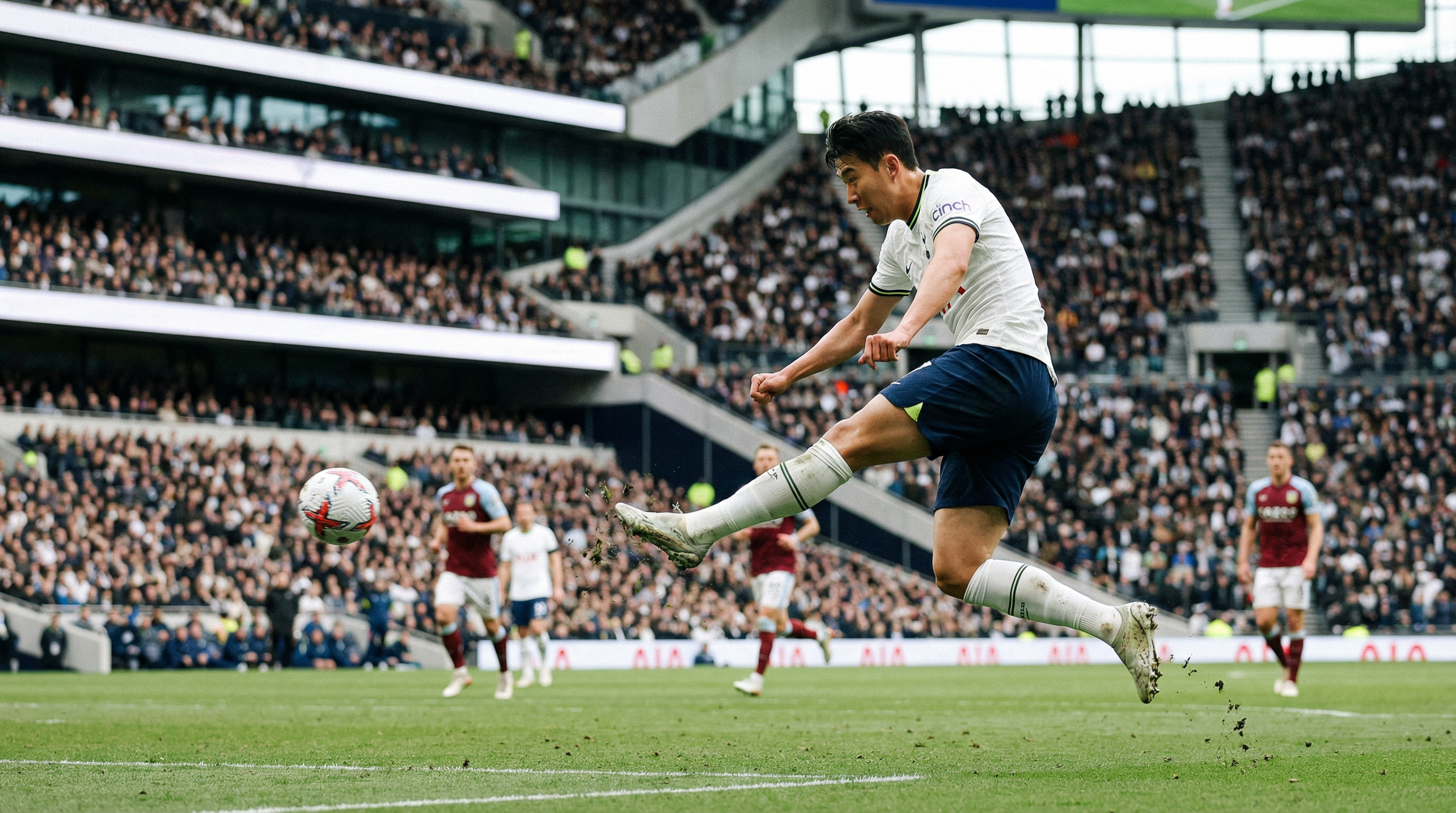 Football match action